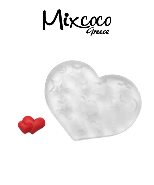 ΚΑΛΟΥΠΙ ΚΑΡΔΙΑ ΓΙΑ 3D ΣΧΕΔΙΑ - STARS & HEARTS- Mixcoco