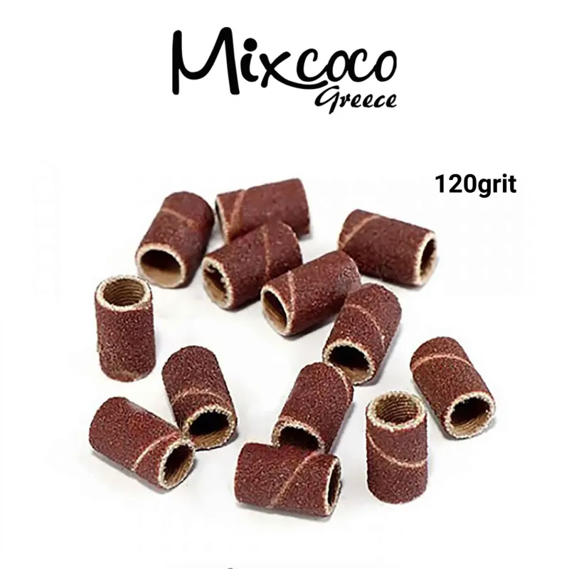 ΚΑΠΕΛΑΚΙΑ ΤΡΟΧΟΥ (SANDING BANDS) 120GRIT 50ΤΜΧ- Mixcoco