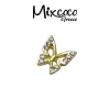 ΜΕΤΑΛΛΙΚΕΣ ΔΙΑΚΟΣΜΗΤΙΚΕΣ ΠΕΤΑΛΟΥΔΕΣ ΧΡΥΣΕΣ 1ΤΕΜ- Mixcoco