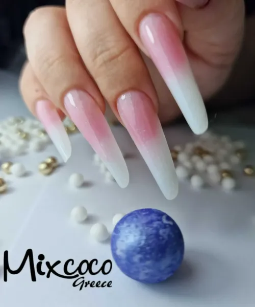 SHIMMER POLY GEL MIXCOCO 30ML MILKY WHITE - SKU 170020