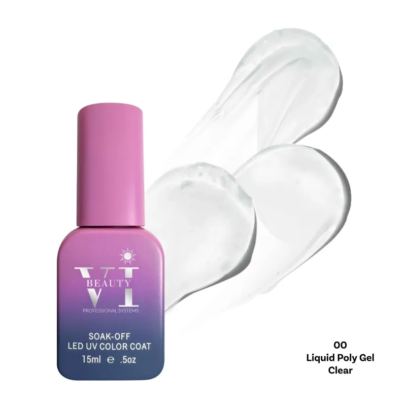 LIQUID POLY GEL 00 CLEAR 15ML - SKU 175000-00