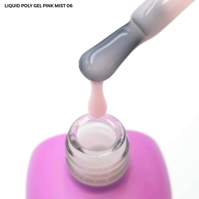 LIQUID POLY GEL 06 PINK MIST 15ML - SKU 175000-06