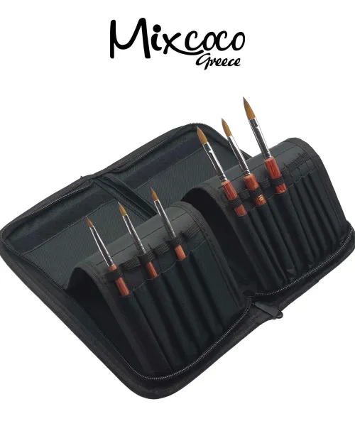 ΘΗΚΗ ΠΙΝΕΛΩΝ ΜΕ ΦΕΡΜΟΥΑΡ 15 ΘΕΣΕΩΝ- Mixcoco