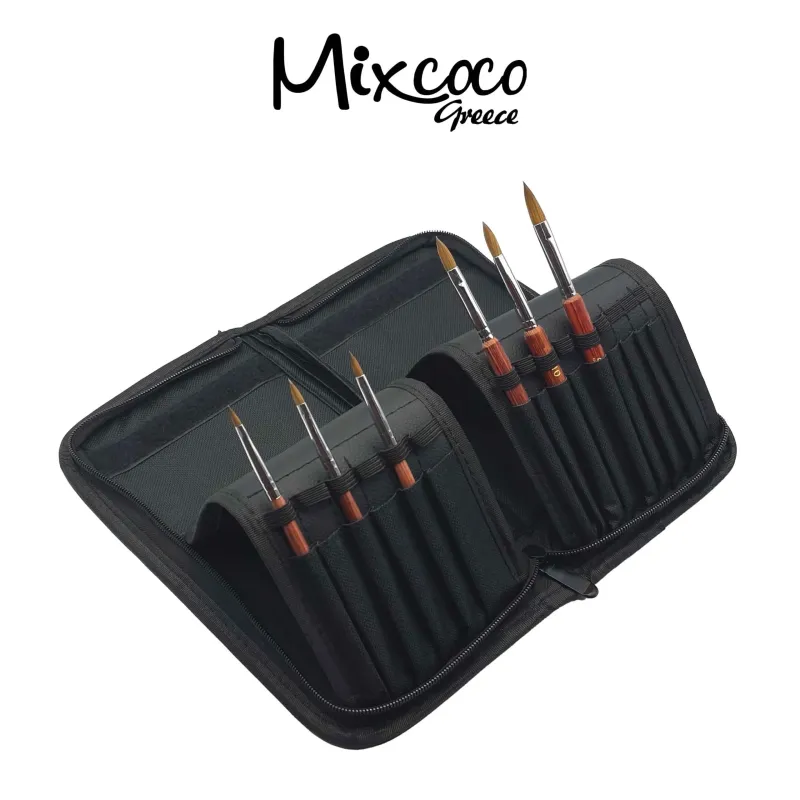 ΘΗΚΗ ΠΙΝΕΛΩΝ ΜΕ ΦΕΡΜΟΥΑΡ 15 ΘΕΣΕΩΝ- Mixcoco