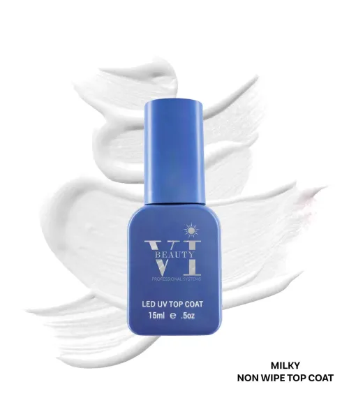 MILKY NON WIPE TOP COAT 15ML - SKU 100210