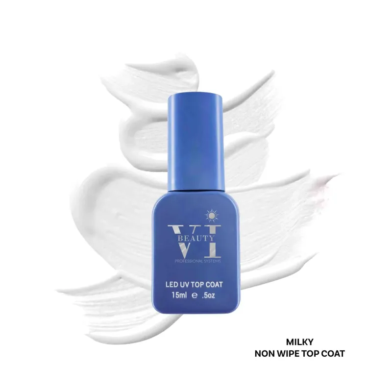 MILKY NON WIPE TOP COAT 15ML - SKU 100210