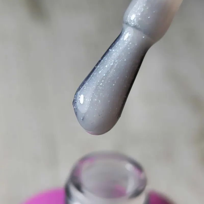 SHIMMER RUBBER BASE MILKY WHITE - VI PRO 15ML - SKU 100197-70