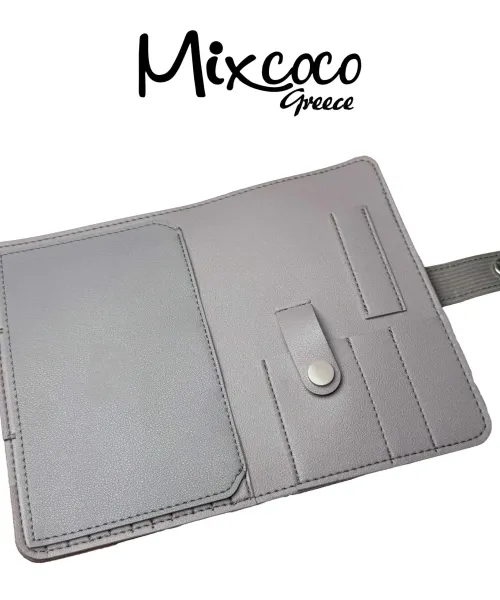 ΘΗΚΗ-ΠΟΡΤΟΦΟΛΙ ΓΙΑ ΦΡΕΖΕΣ&ΕΡΓΑΛΕΙΑ ΓΚΡΙ - ΜΩΒ- Mixcoco