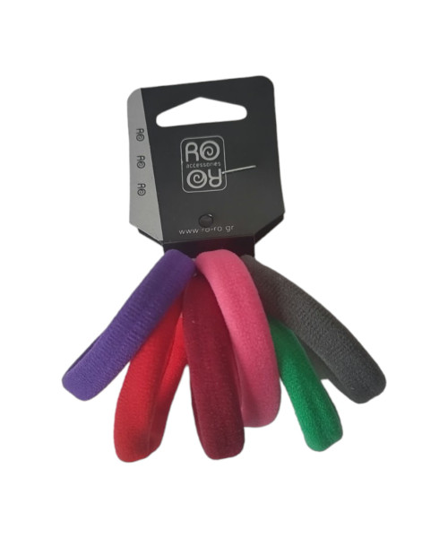 Λάστιχο μαλλιών σετ 6 τμχ