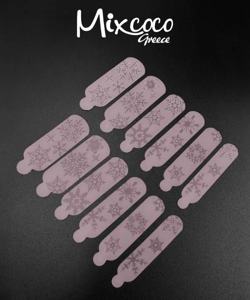 3D DESIGN SILICONE PADS - CHRISTMAS- Mixcoco