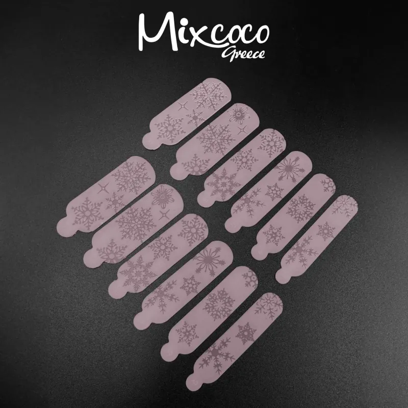 3D DESIGN SILICONE PADS - CHRISTMAS- Mixcoco