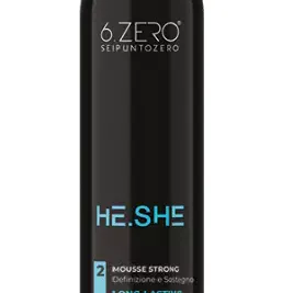 6.ZERO SEIPUNTOZERO MOUSSE STRONG LONG-LASTING 300ml