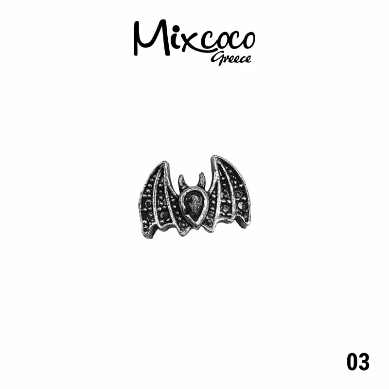 JEWELS ΜΕΤΑΛΛΙΚΑ ΔΙΑΚΟΣΜΗΤΙΚΑ 2ΤΕΜ DARK 02- Mixcoco