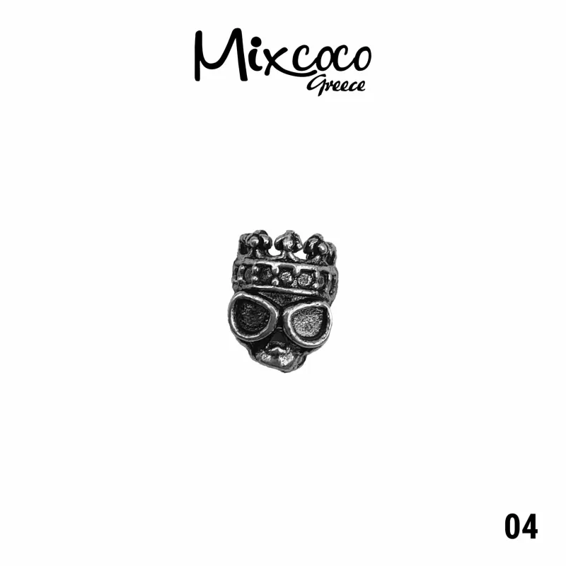 JEWELS ΜΕΤΑΛΛΙΚΑ ΔΙΑΚΟΣΜΗΤΙΚΑ 2ΤΕΜ DARK 02- Mixcoco