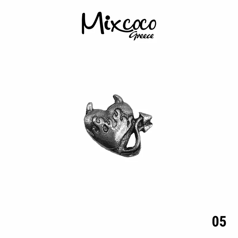 JEWELS ΜΕΤΑΛΛΙΚΑ ΔΙΑΚΟΣΜΗΤΙΚΑ 2ΤΕΜ DARK 02- Mixcoco