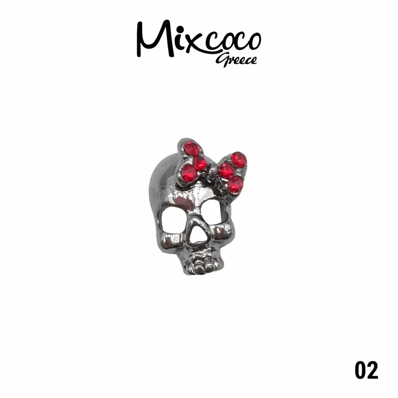JEWELS ΜΕΤΑΛΛΙΚΑ ΔΙΑΚΟΣΜΗΤΙΚΑ 2 ΤΕΜ DARK 03- Mixcoco