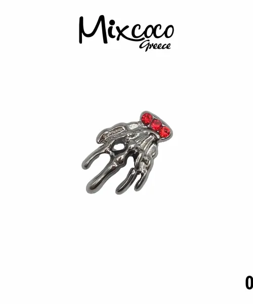 JEWELS ΜΕΤΑΛΛΙΚΑ ΔΙΑΚΟΣΜΗΤΙΚΑ 2 ΤΕΜ DARK 03- Mixcoco