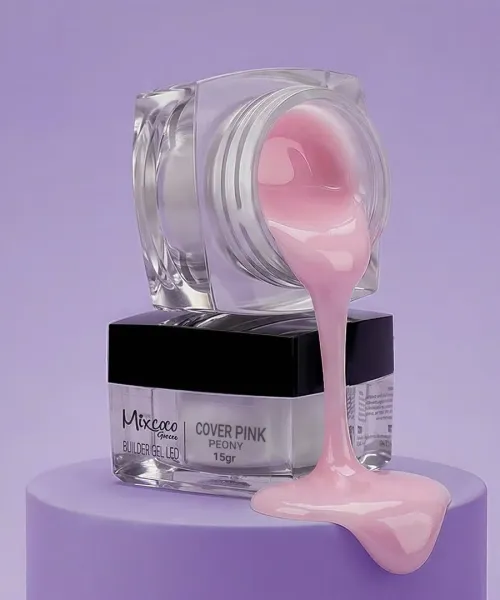 BUILDER GEL 15gr COVER PINK (PEONY) MIXCOCO - SKU 150215-02