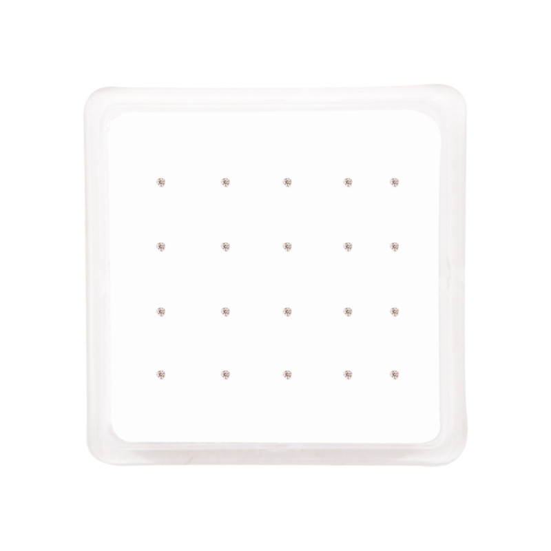 Σκουλαρίκι μύτης Silver 925 3 clip 1.2 mm