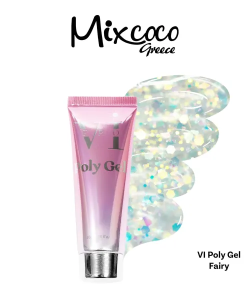 VI PRO GLITTER POLY GEL FAIRY 30GR - SKU 174030