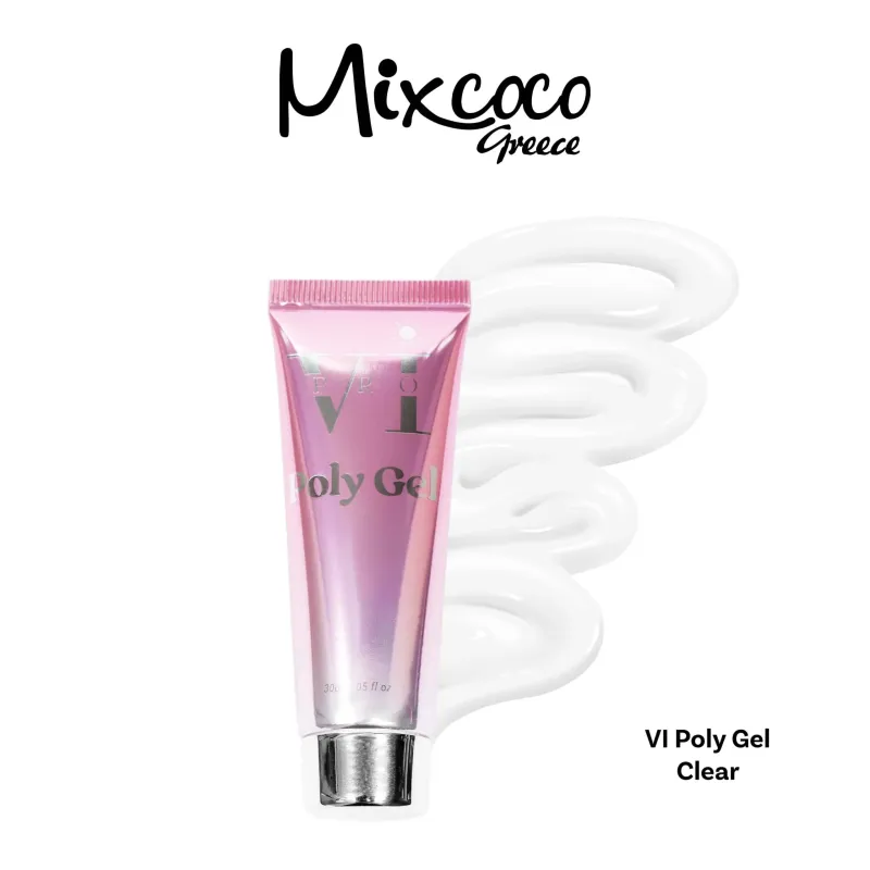 VI PRO POLY GEL CLEAR 30GR - SKU 172030
