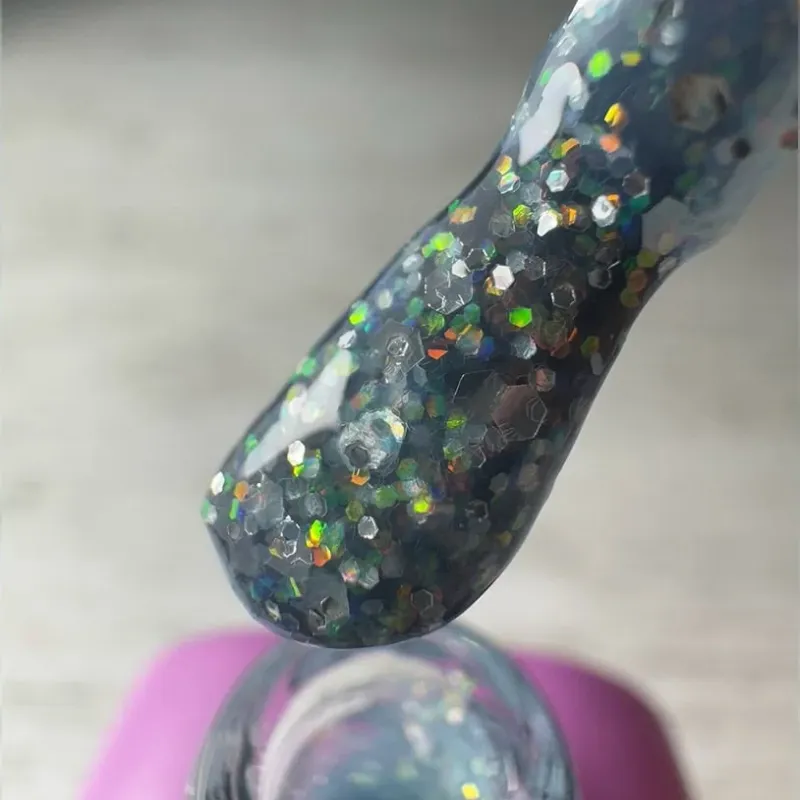 GLITTER LIQUID POLY GEL 03 TIDAL 15ML - SKU 175001-03