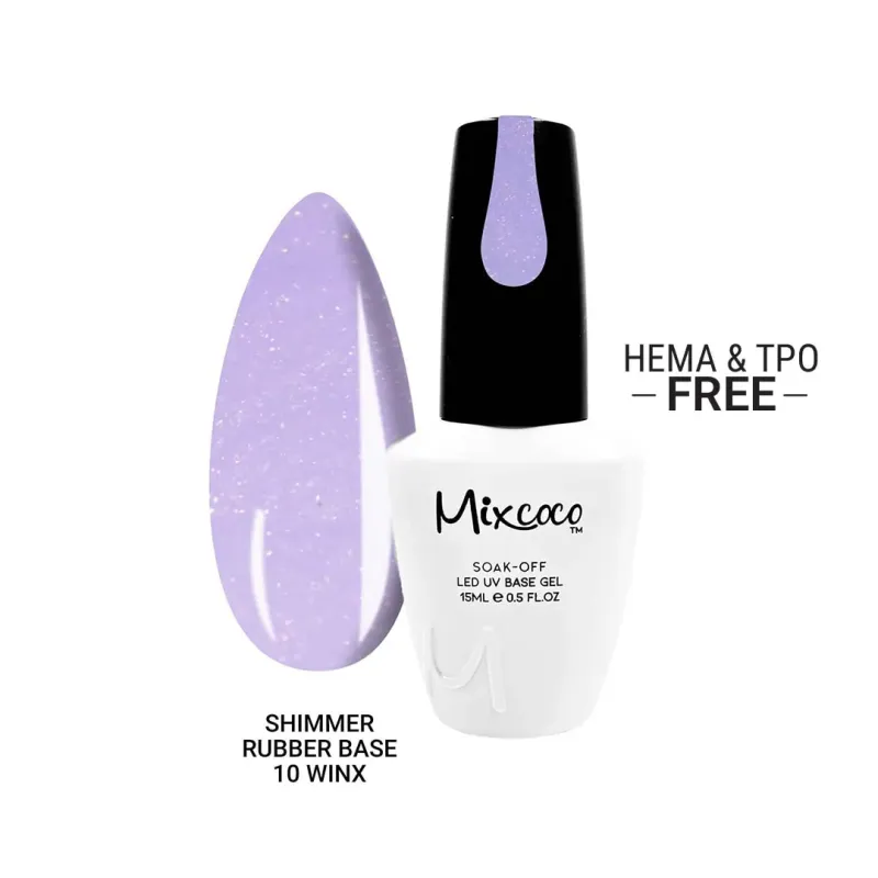SHIMMER RUBBER BASE 10 WINX 15ML - SKU 100196-10