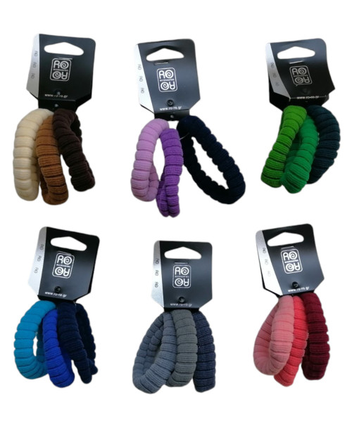 Λάστιχο μαλλιών σετ 3 τεμ