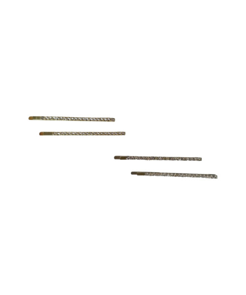 Τσιμπιδάκι μαλλιών με στρας 9 cm σετ 2 τεμ