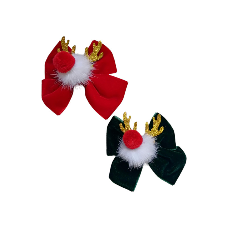 Χριστουγεννιάτικη Συλλογή, κλιπ  μαλλιών φιόγκος