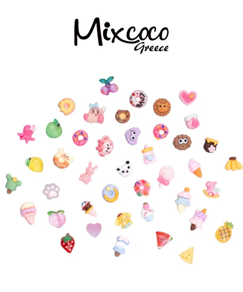 ΔΙΑΚΟΣΜΗΤΙΚΑ ΝΥΧΙΩΝ CUTE 01 - 1ΤΕΜ- Mixcoco