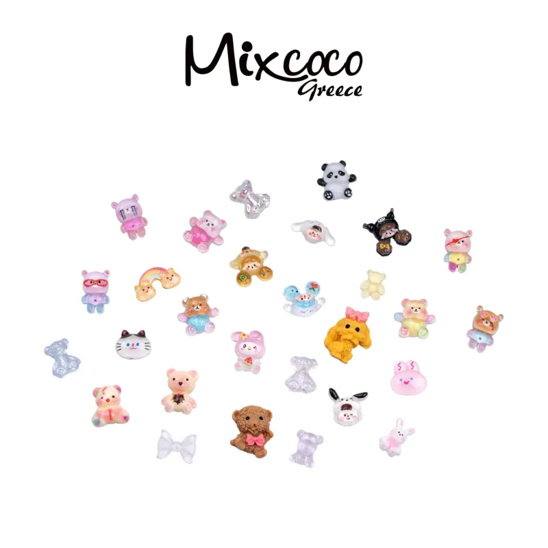ΔΙΑΚΟΣΜΗΤΙΚΑ ΝΥΧΙΩΝ CUTE 02 - 1ΤΕΜ- Mixcoco