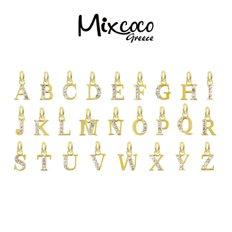 JEWEL ΣΚΟΥΛΑΡΙΚΙ ΝΥΧΙΩΝ ALPHABET 1TEM- Mixcoco