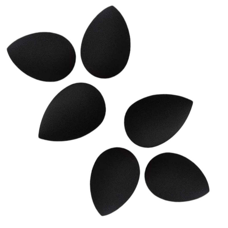 Mini Μαύρο blending eggs, σετ 6 τμχ