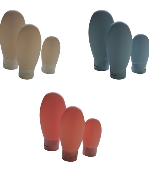 Μπουκαλάκια ταξιδίου σετ 3 τεμ