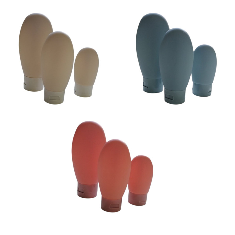 Μπουκαλάκια ταξιδίου σετ 3 τεμ