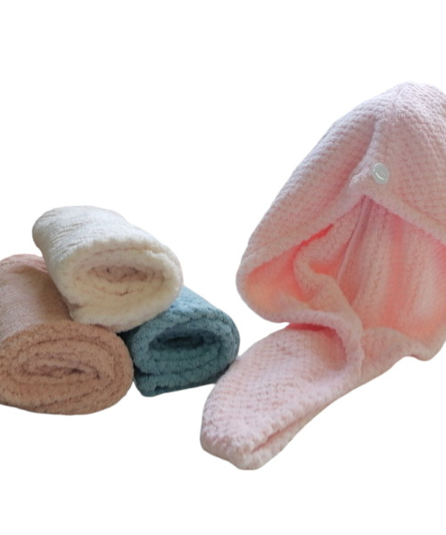 Πετσέτα μαλλιών για γρήγορο στέγνωμα