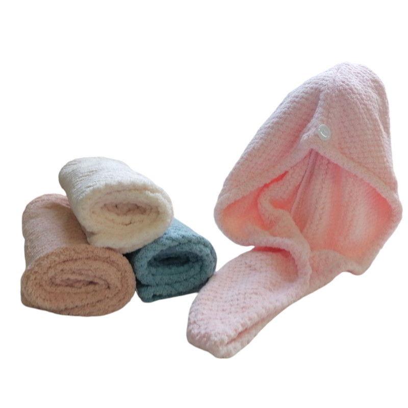 Πετσέτα μαλλιών για γρήγορο στέγνωμα