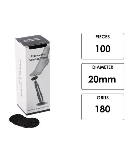 ΑΝΤΑΛΛΑΚΤΙΚΑ PODODISC 20MM FINE 100ΤΜΧ- Mixcoco