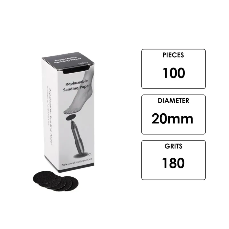 ΑΝΤΑΛΛΑΚΤΙΚΑ PODODISC 20MM FINE 100ΤΜΧ- Mixcoco