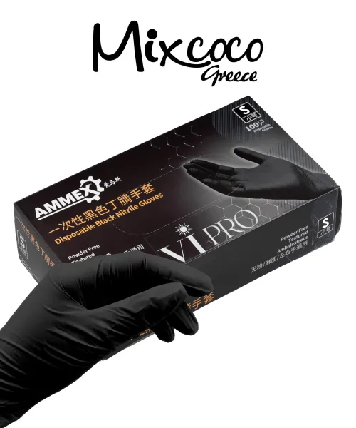 ΓΑΝΤΙΑ ΝΙΤΡΙΛΙΟΥ ΕΞΑΙΡΕΤΙΚΑ ΑΝΘΕΚΤΙΚΑ 100ΤΕΜ S- Mixcoco