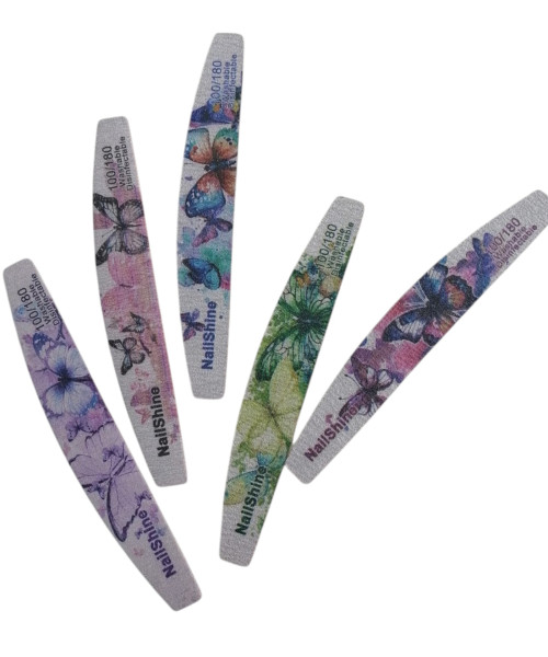 Λίμα Νυχιών πεταλούδες  Μισοφέγγαρο 100/180