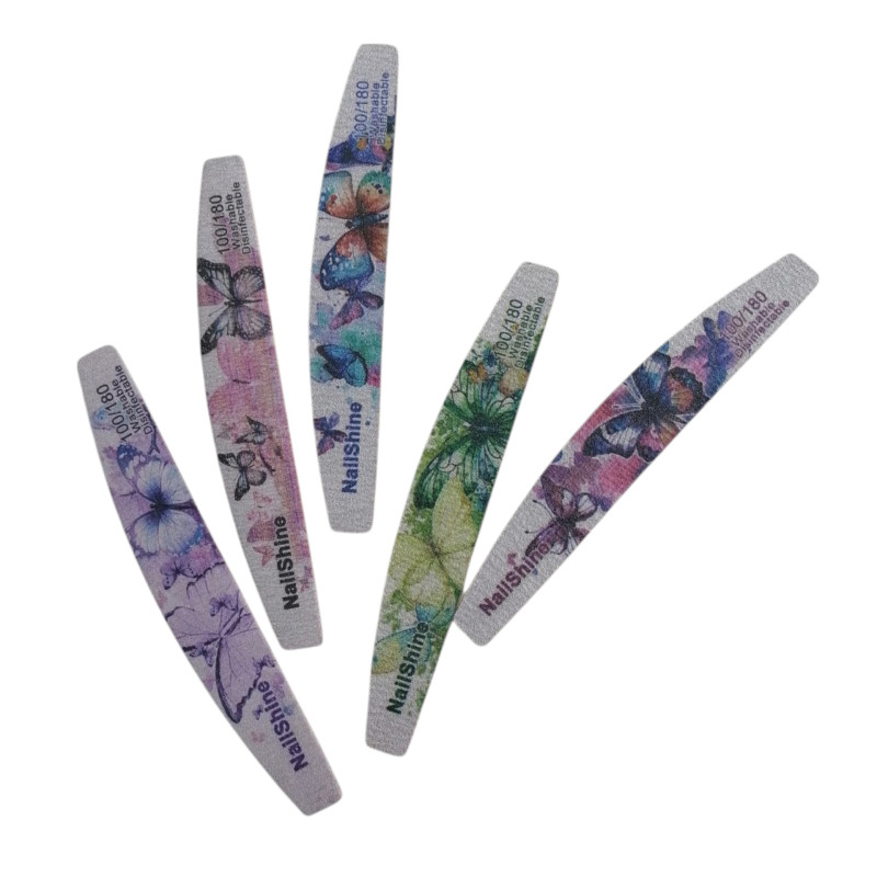 Λίμα Νυχιών πεταλούδες  Μισοφέγγαρο 100/180