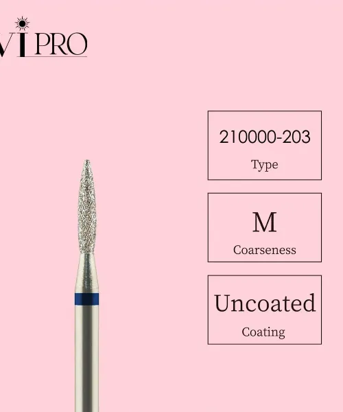 VI PRO ΦΡΕΖΑ ΔΙΑΜΑΝΤΙΟΥ ΦΛΟΓΑ ΜΕΤΡΙΑ - SKU 210000-203