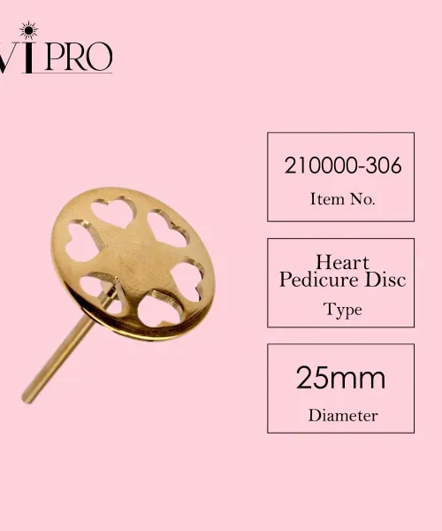 VI PRO HEART PEDICURE DISC- Mixcoco