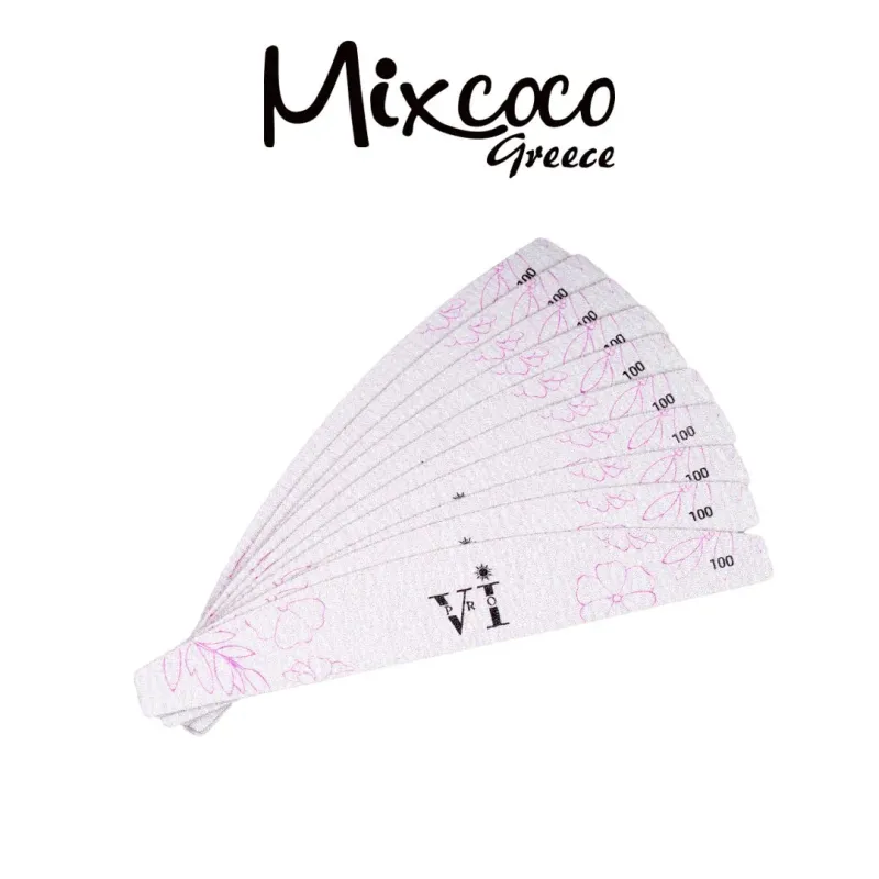 VI PRO ΑΝΤΑΛΛΑΚΤΙΚΑ ΛΙΜΑΣ BOAT 100GRIT 10ΤΕΜ- Mixcoco