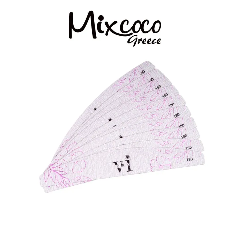 VI PRO ΑΝΤΑΛΛΑΚΤΙΚΑ ΛΙΜΑΣ BOAT 180GRIT 10ΤΕΜ- Mixcoco