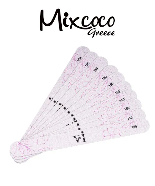 VI PRO ΑΝΤΑΛΛΑΚΤΙΚΑ ΛΙΜΑΣ STRAIGHT 150GRIT 10ΤΕΜ- Mixcoco