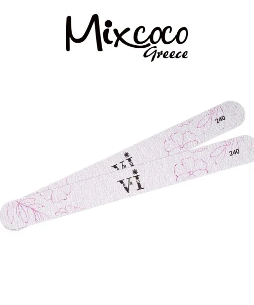 VI PRO ΑΝΤΑΛΛΑΚΤΙΚΑ ΛΙΜΑΣ STRAIGHT 240GRIT 2ΤΕΜ- Mixcoco