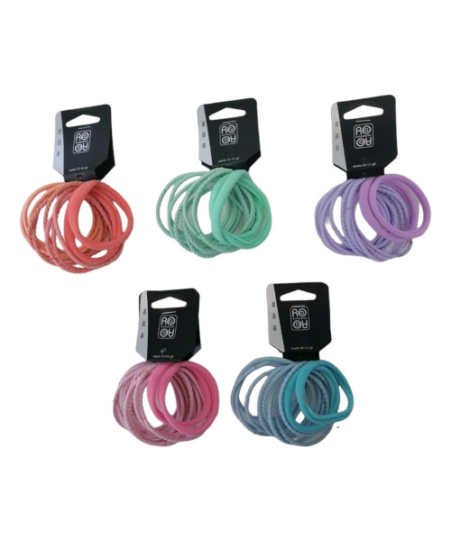 Λάστιχο μαλλιών σετ 11 τμχ